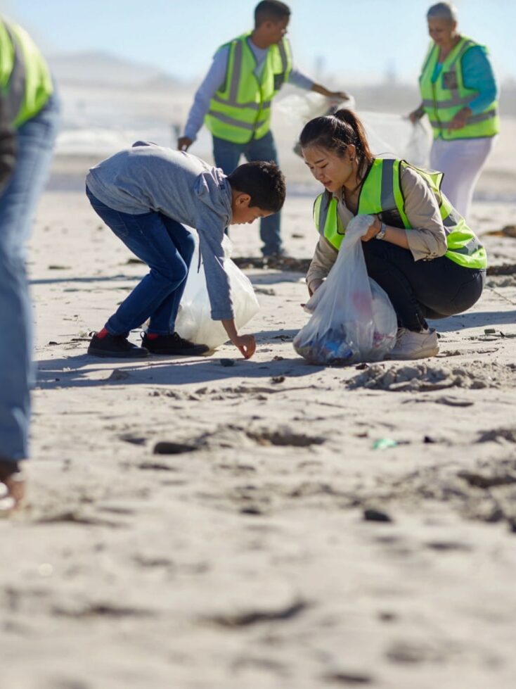 Beach clean ups