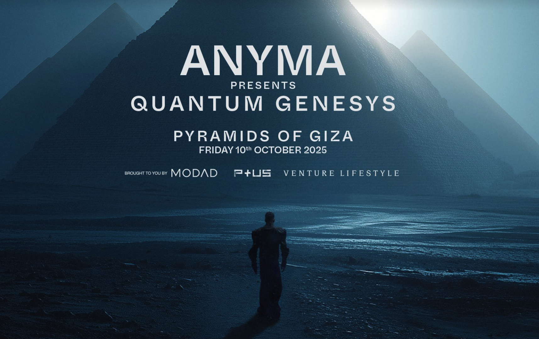 Anyma at the Pyramids October 2025