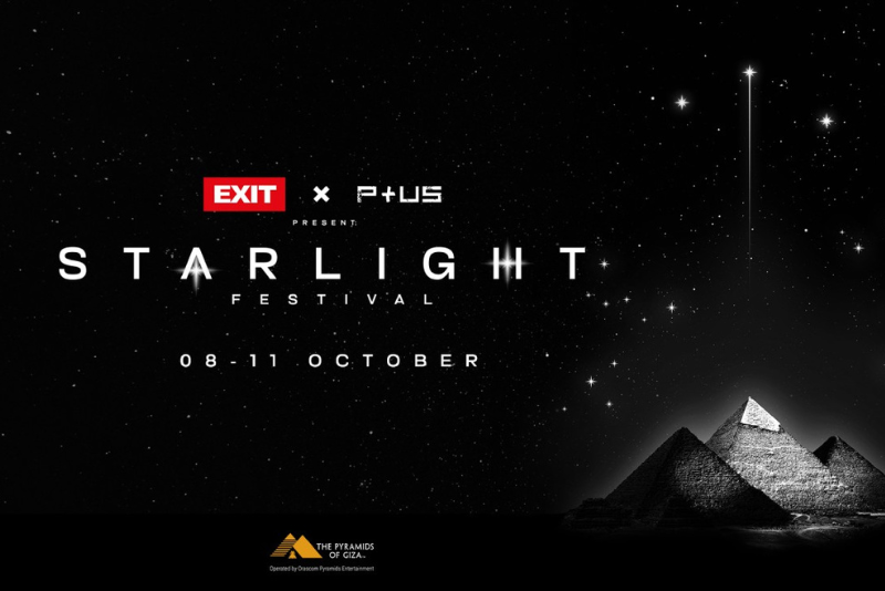 EXIT Starlight Festival at the Pyramids of Giza